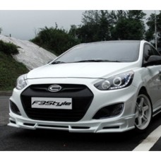 F3STYLE FRONT AND SIDE BODY KIT FOR HYUNDAI ACCENT 2010-13 MNR